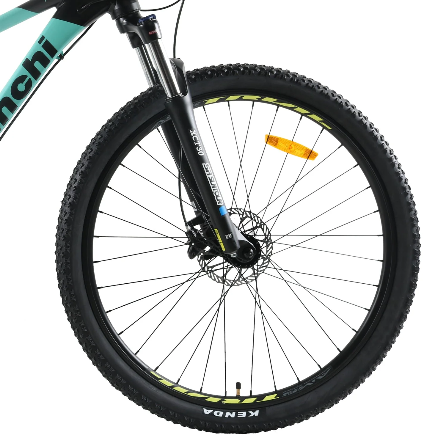 Bicicleta Bianchi Peregrine Celeste / Nero 30 Anniversario - Image 4