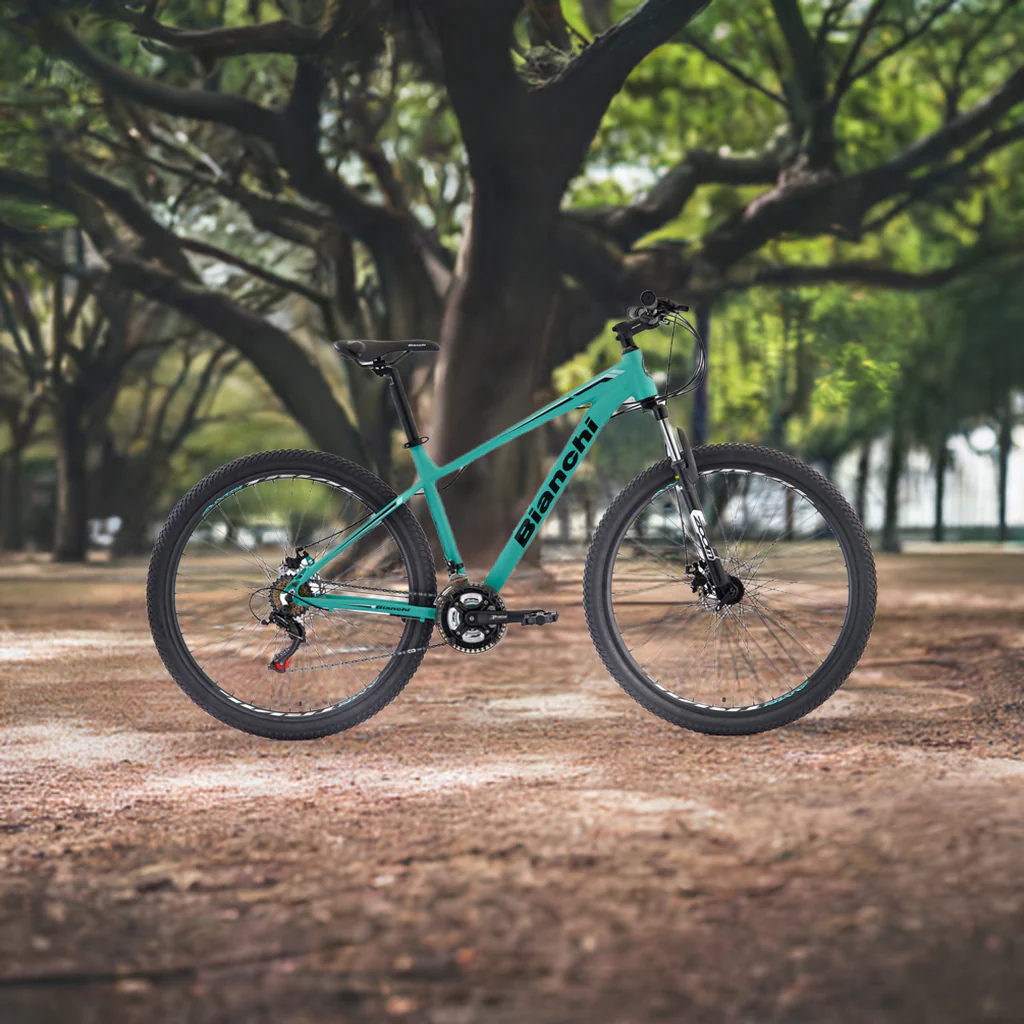 Bicicleta Bianchi Stone Mountain 29 Sx Celeste Semi Matte - Image 2
