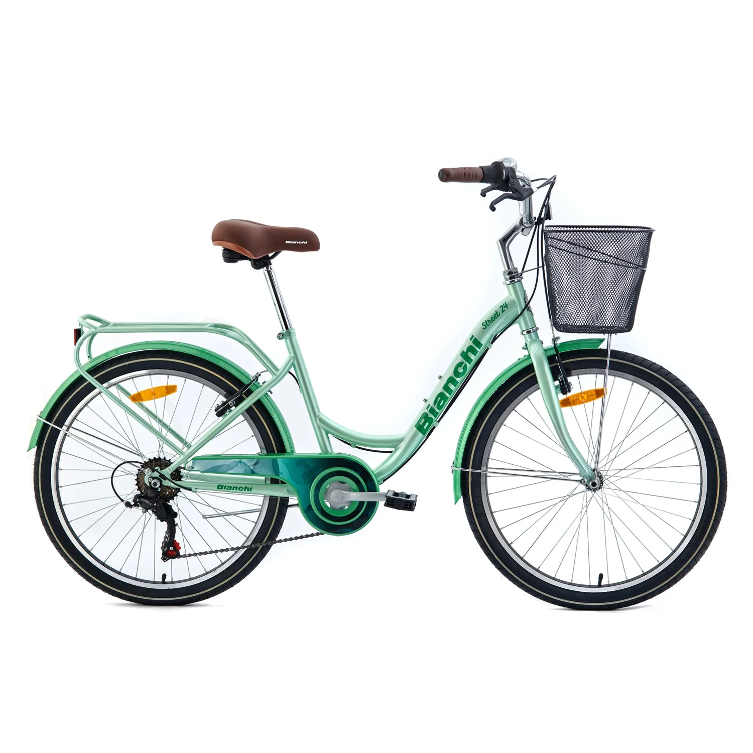 Bicicleta Bianchi Street 24 Lady Verde Claro