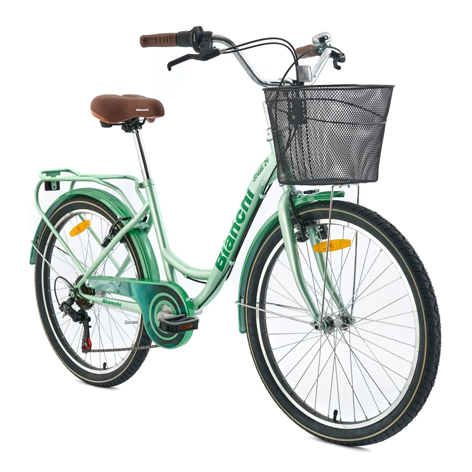 Bicicleta Bianchi Street 24 Lady Verde Claro - Image 2