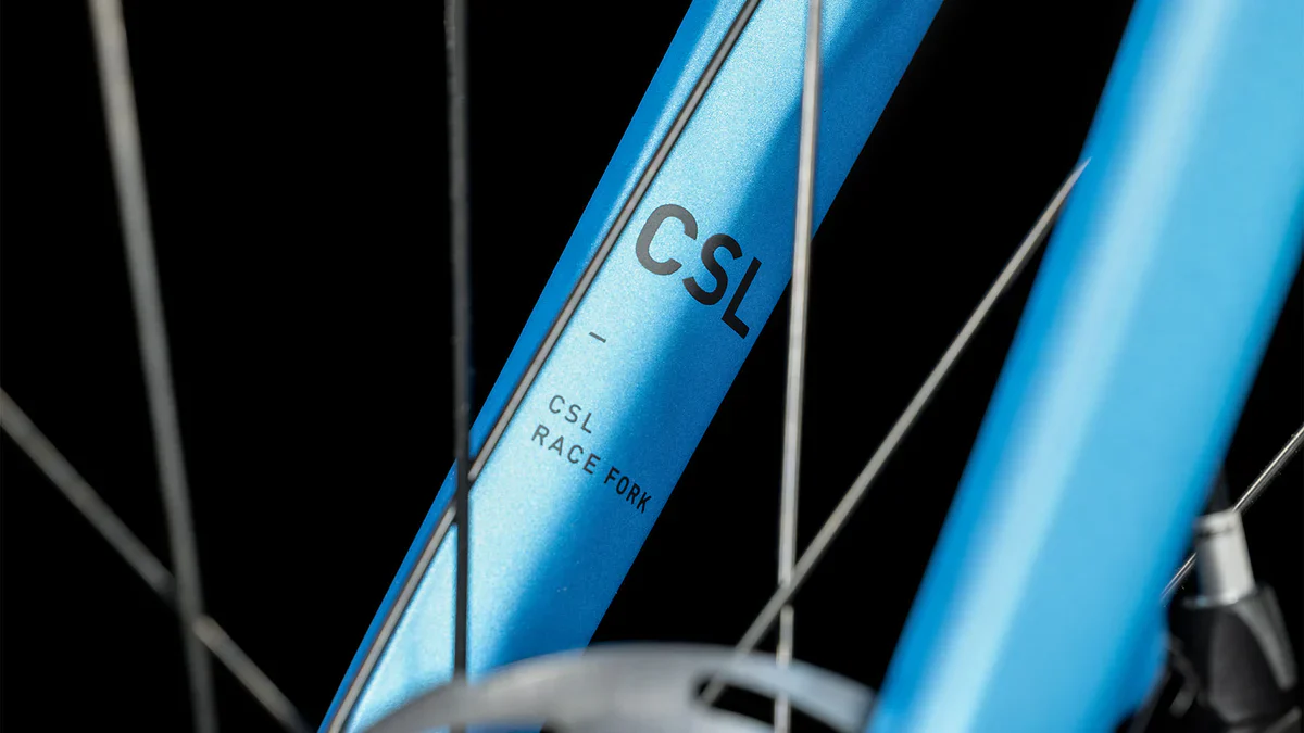 Bicicleta Ruta Cube Attain Race Aro 700c Azul Spectral - Image 7