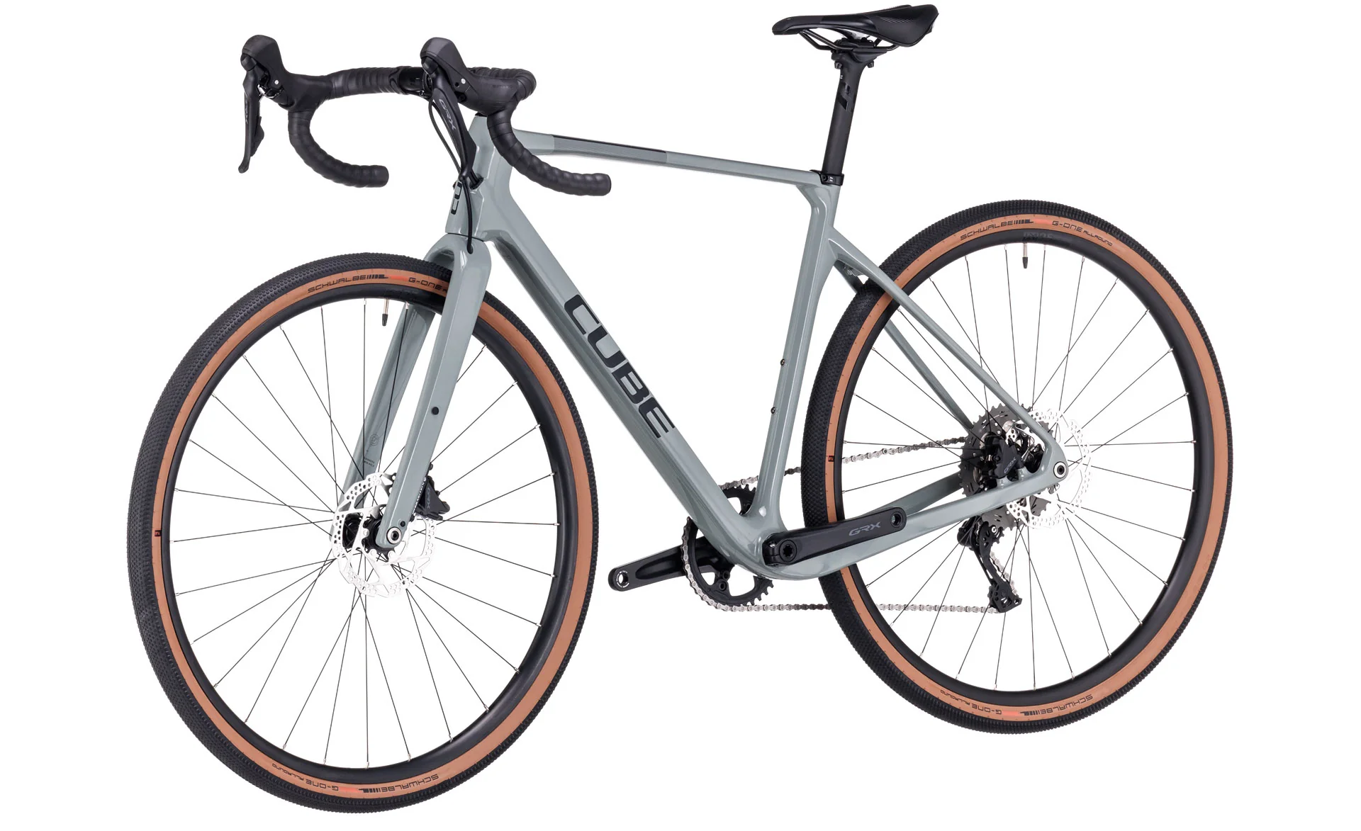 Bicicleta Gravel Cube Nuroad C:62 Pro Aro 700c Gris Negro - Image 2