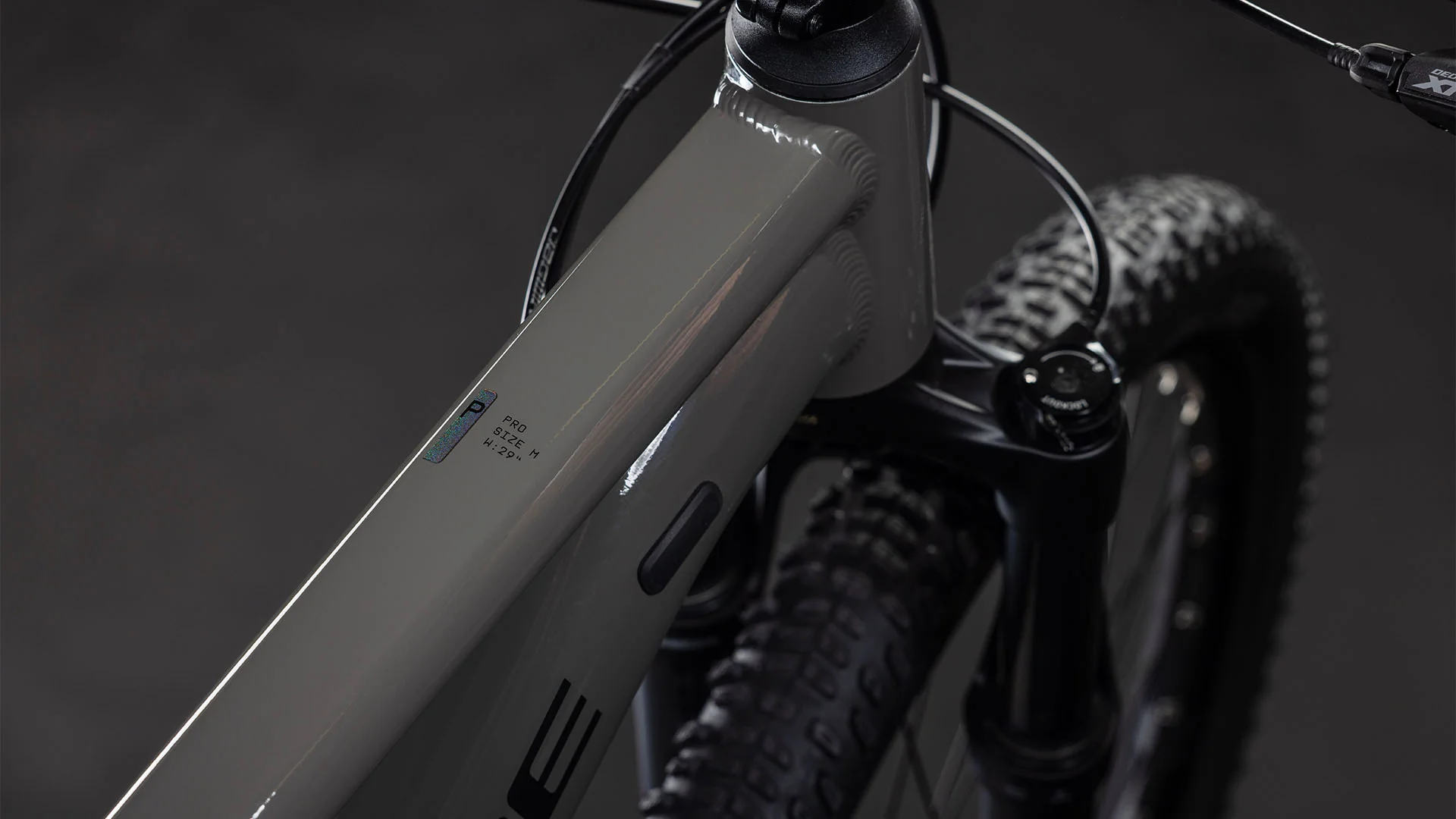 Bicicleta Cube Reaction Pro Oldgrey´n´Black - Image 3