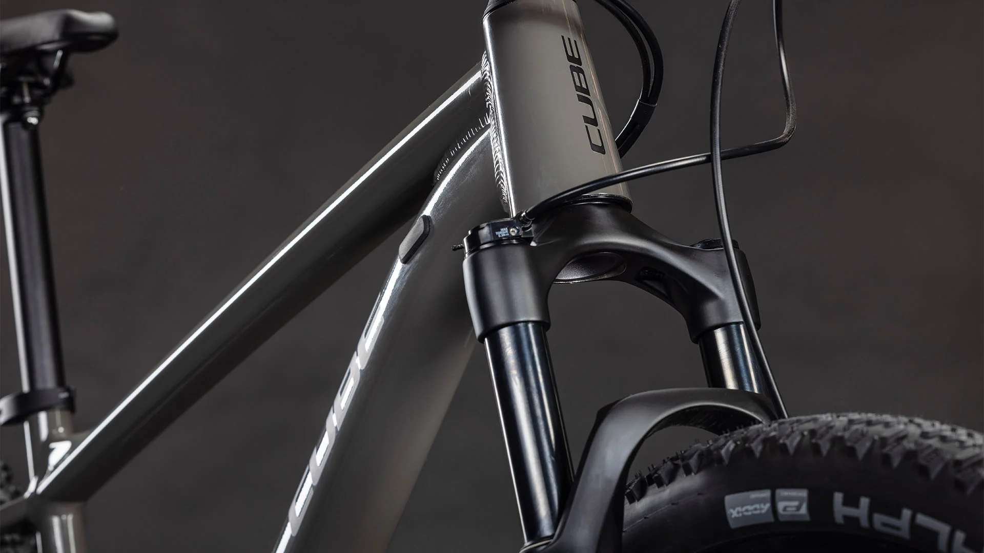 Bicicleta Cube Reaction Pro Oldgrey´n´Black - Image 5