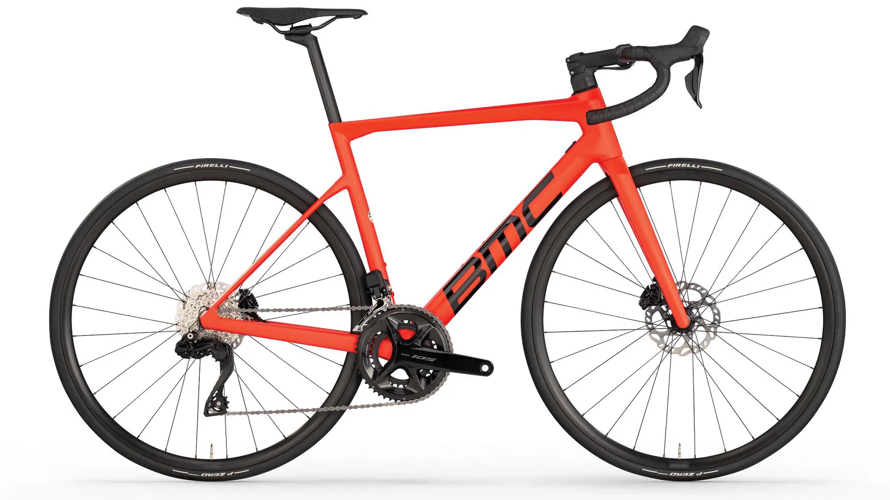 Bicicleta de Ruta BMC Teammachine SLR 01 THREE Shimano 105 Di2 Neon Red