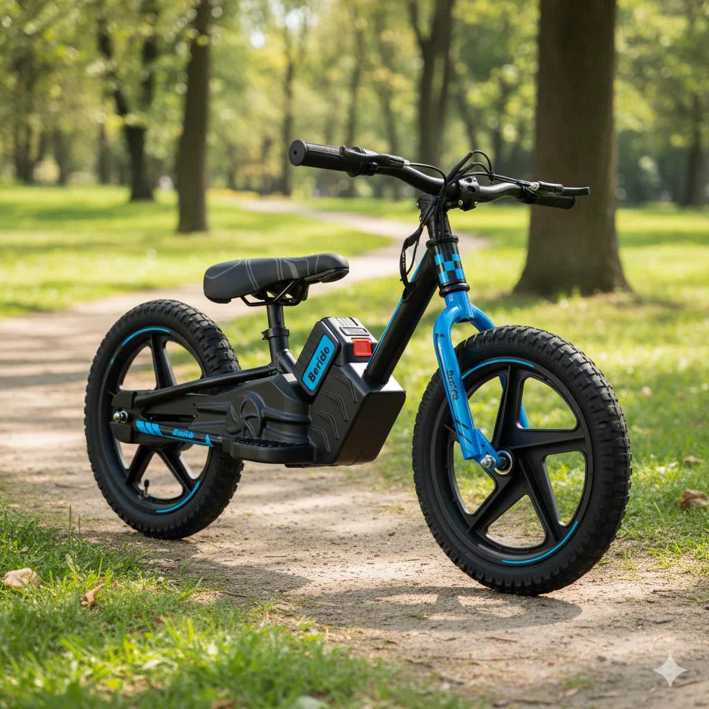 Bicicleta Eléctrica BeRide Aro 12 Azul - Image 4