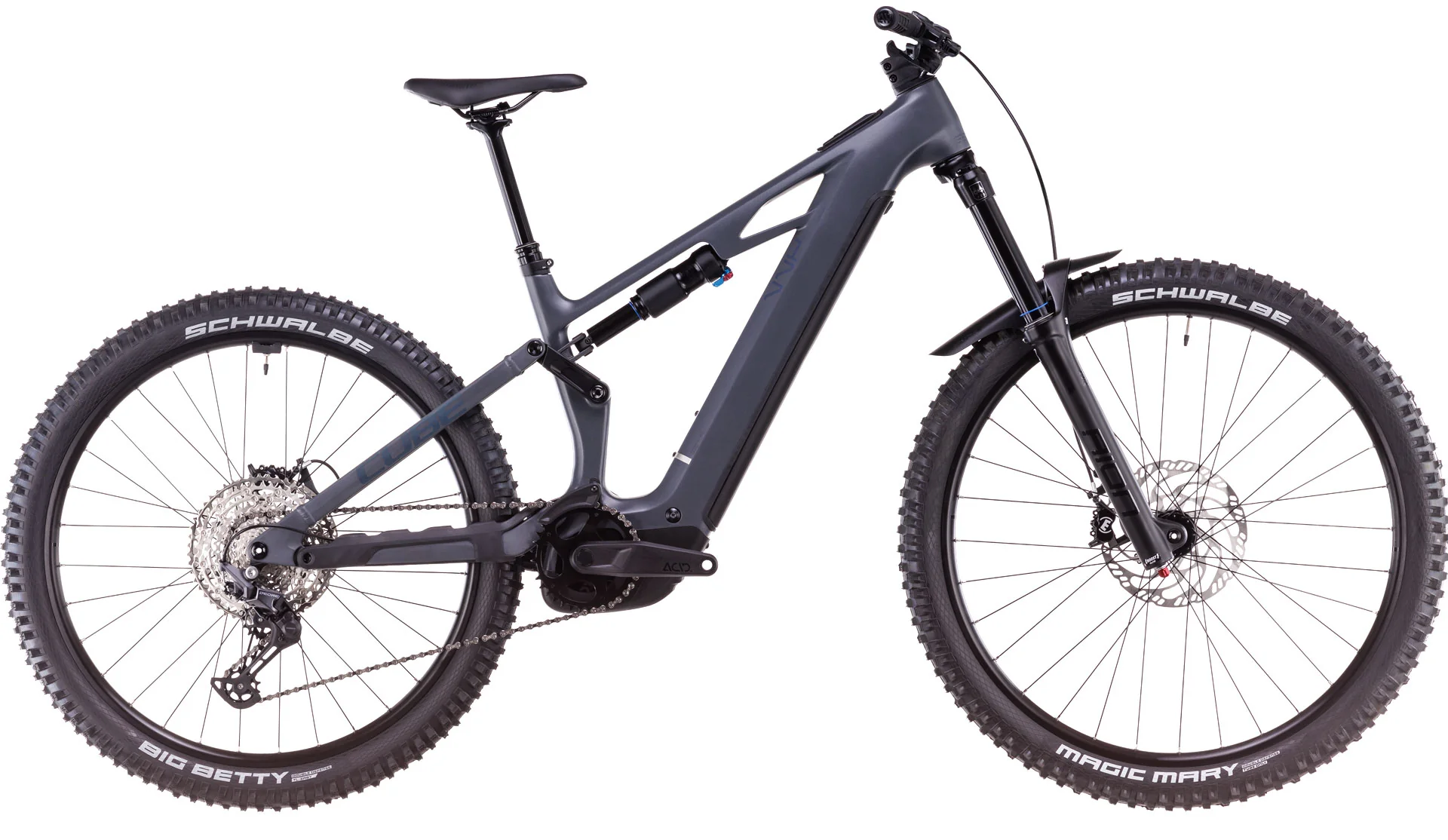 Bicicleta Eléctrica Cube Stereo Hybrid One77 HPC Race 800 Slapgrey´n´prism
