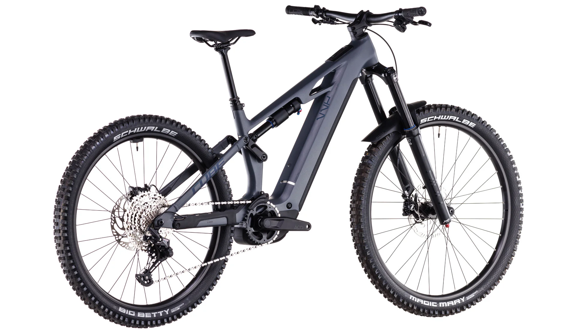 Bicicleta Eléctrica Cube Stereo Hybrid One77 HPC Race 800 Slapgrey´n´prism - Image 3