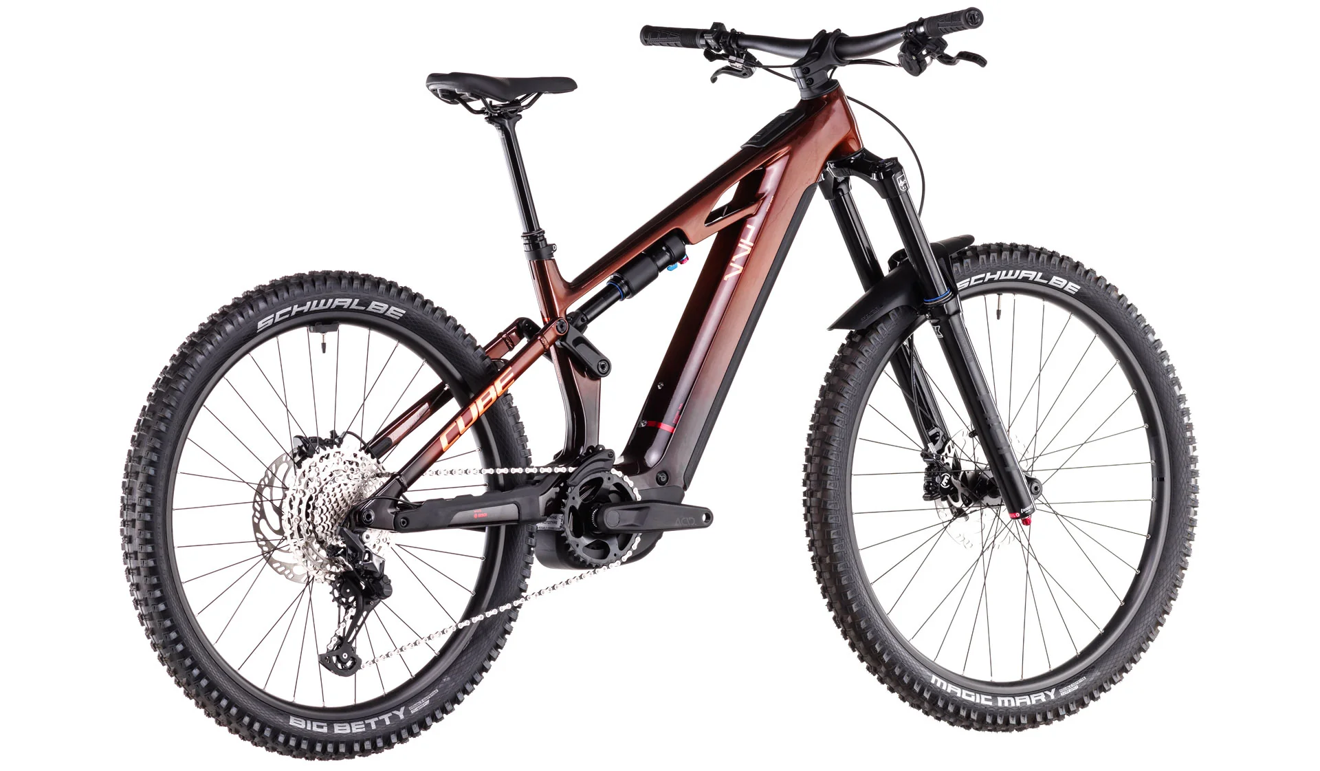 Bicicleta Eléctrica Cube Stereo Hybrid ONE77 HPC Race 800 Liquidorange´n´orange - Image 4