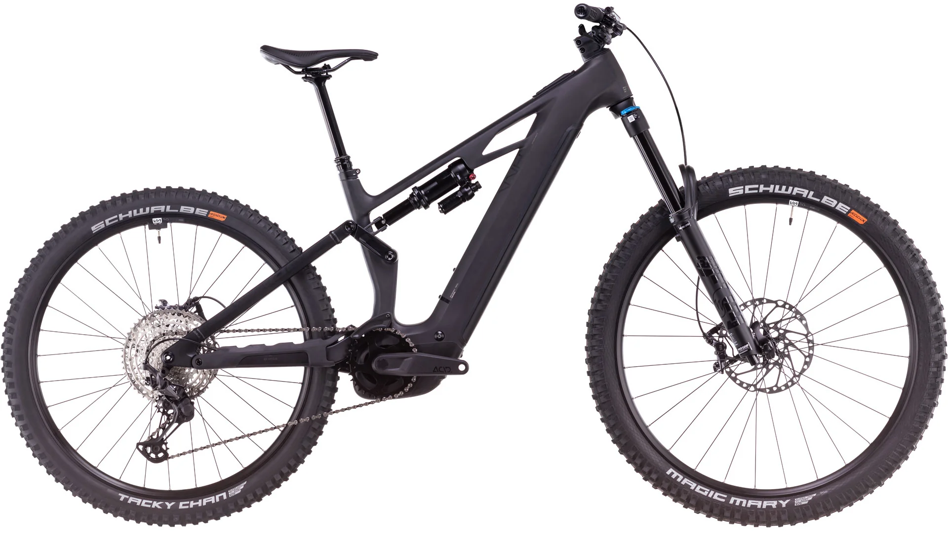 Bicicleta Eléctrica Cube Stereo Hybrid ONE77 HPC SLX 800 Blackline