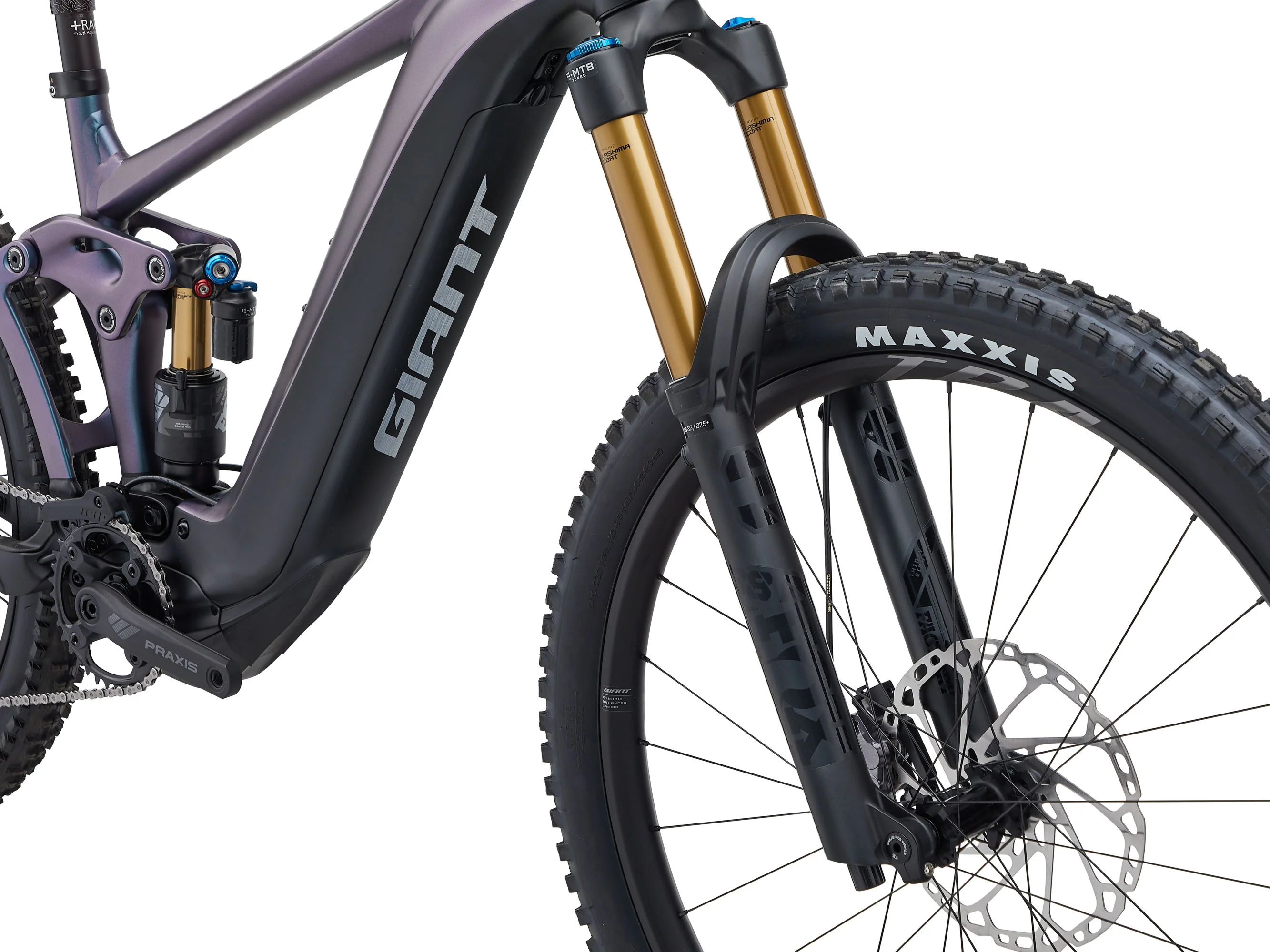 Bicicleta Eléctrica Enduro Giant Reign E+ 1 Blue Dragonfly - Image 5