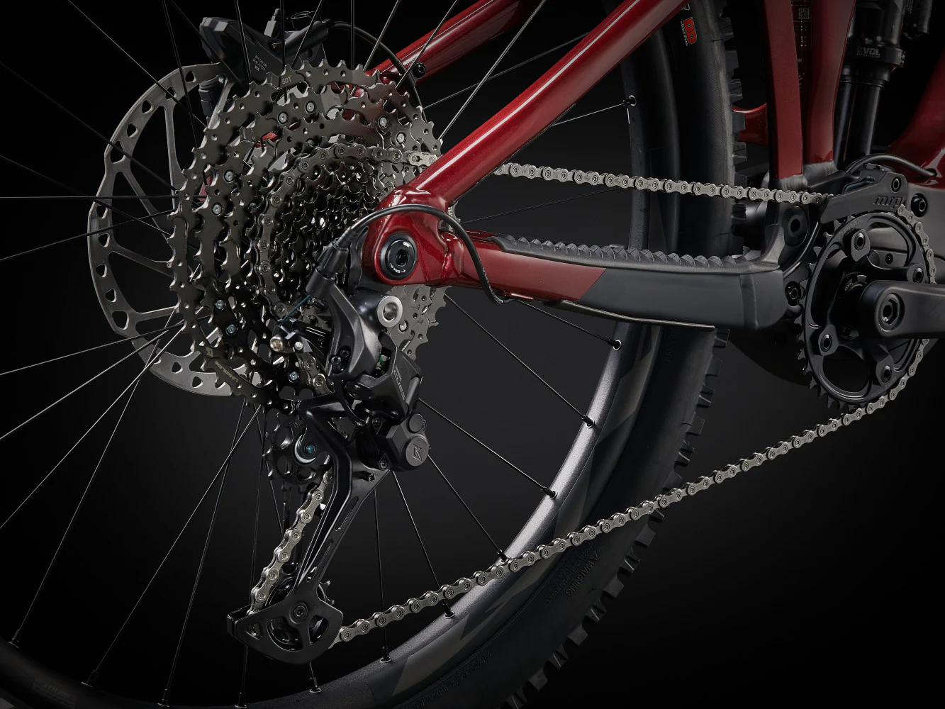 Bicicleta Eléctrica Enduro Giant Reign E+ 2 Sangria - Image 6