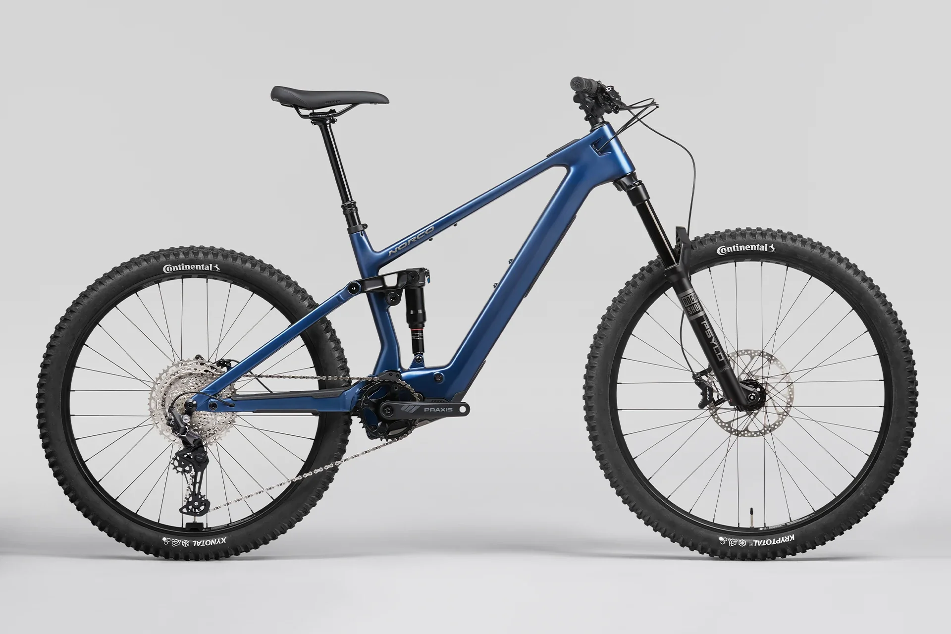 Bicicleta Eléctrica Norco Fluid VLT C3 140mm  Blue