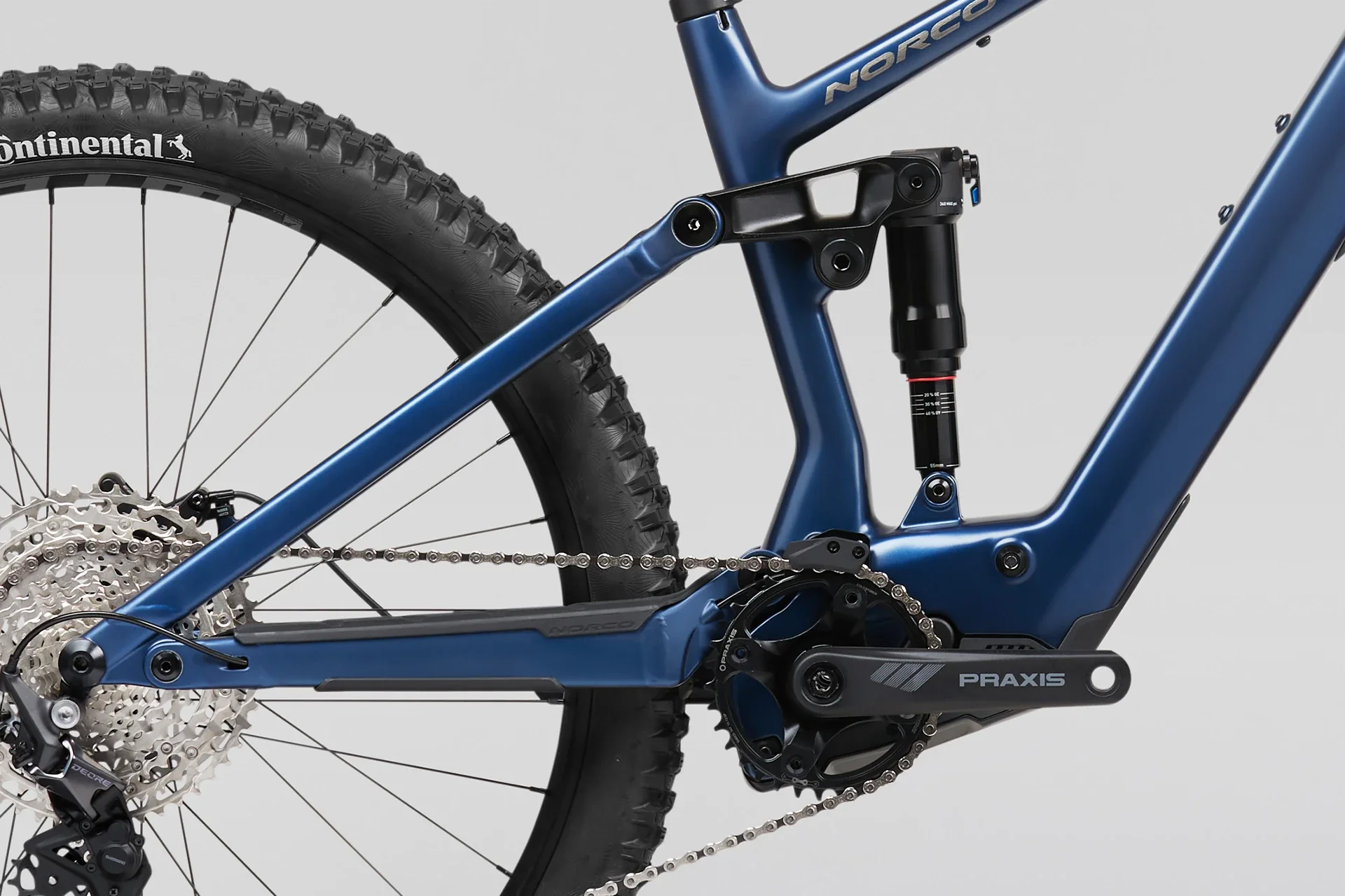 Bicicleta Eléctrica Norco Fluid VLT C3 140mm  Blue - Image 2