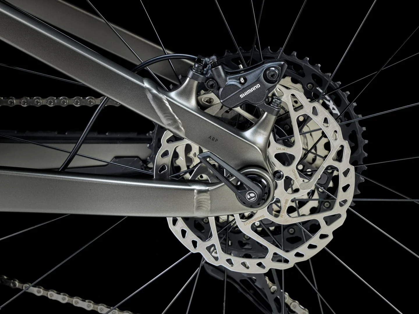 Bicicleta Enduro Trek Fuel EX 8 XT Gris Satin Mercury 6ta Gen - Image 6