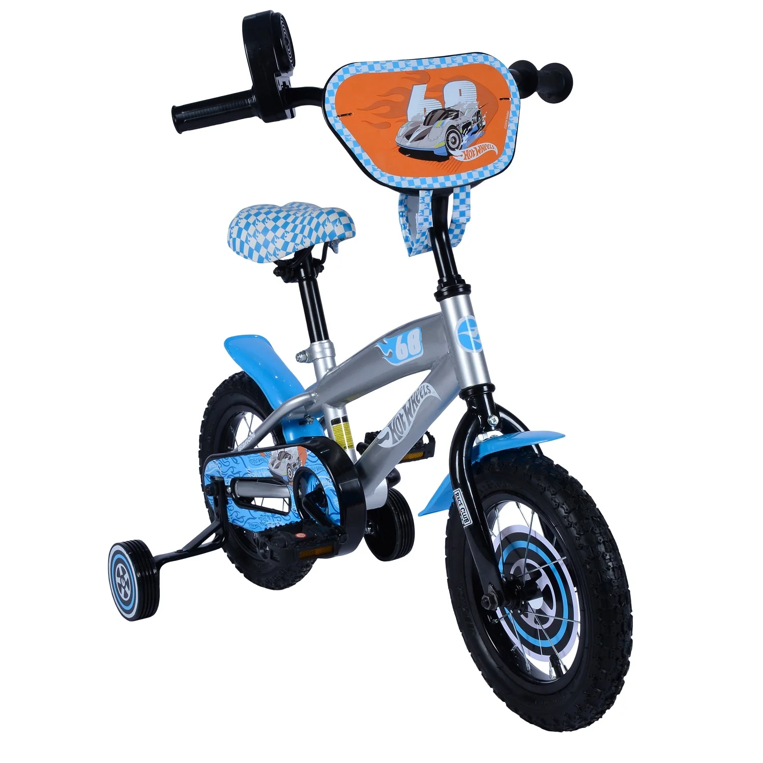 Bicicleta Hotwheels 12 Plata - Image 2