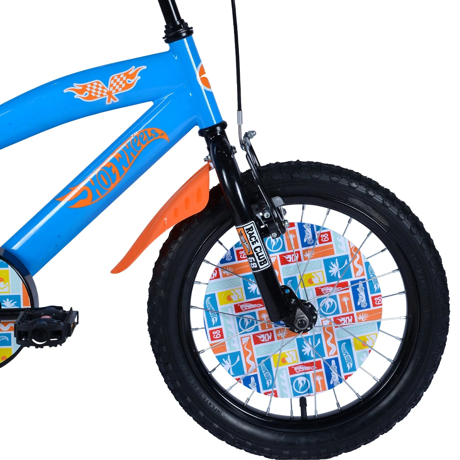 Bicicleta Hotwheels 16 Azul 2420 - Image 2