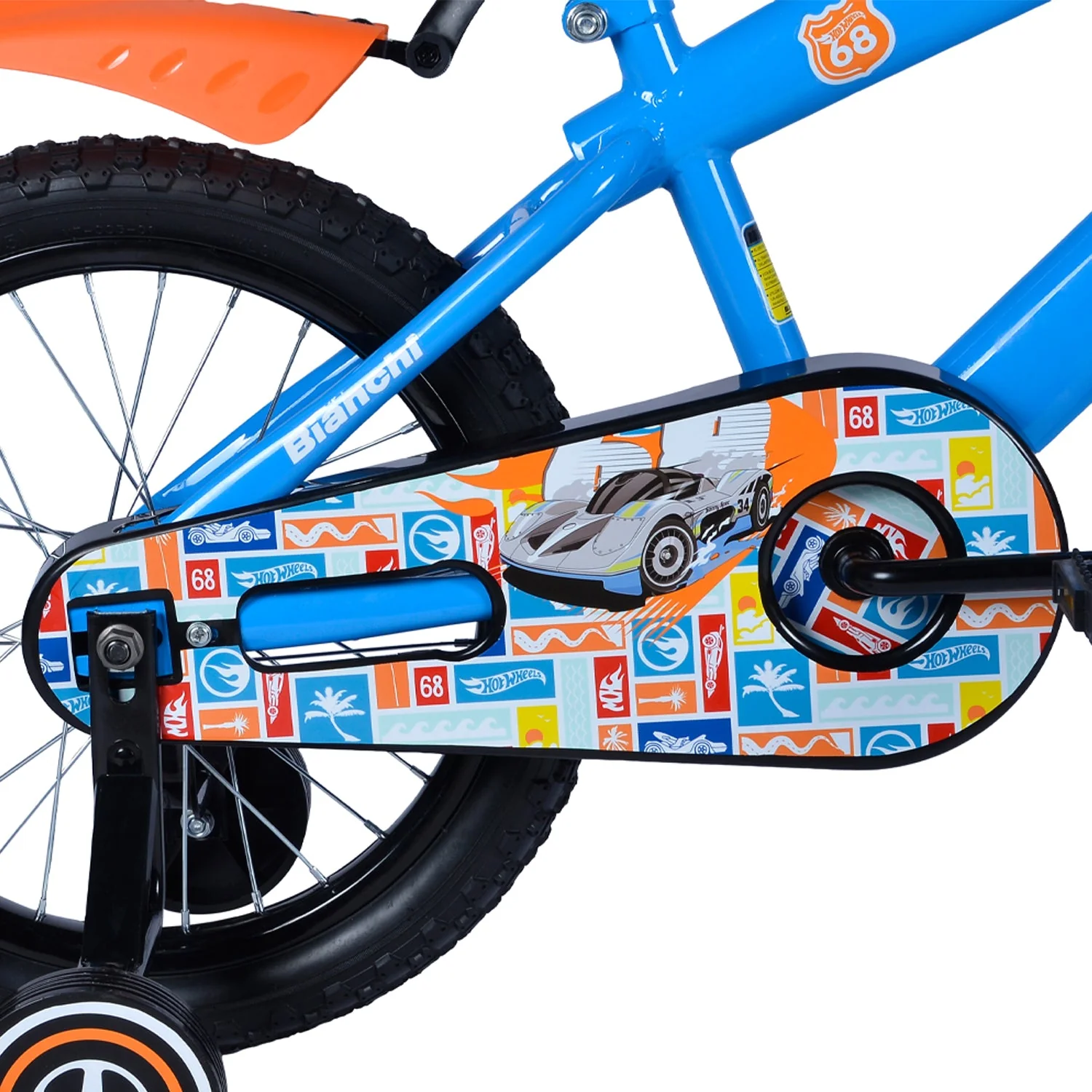 Bicicleta Hotwheels 16 Azul 2420 - Image 3