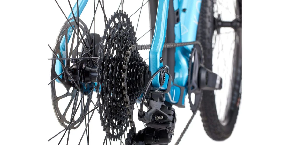 Bicicleta Kona 36E Ouroboros CR Celeste - Image 3