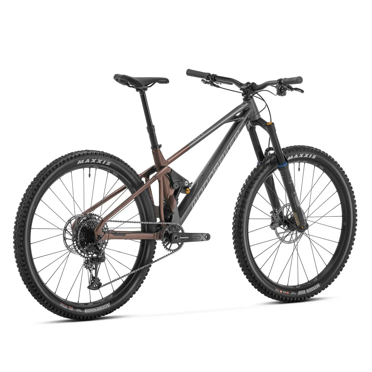 Bicicleta Mondraker Foxy R 2024 Café/Gris Talla S - Image 3