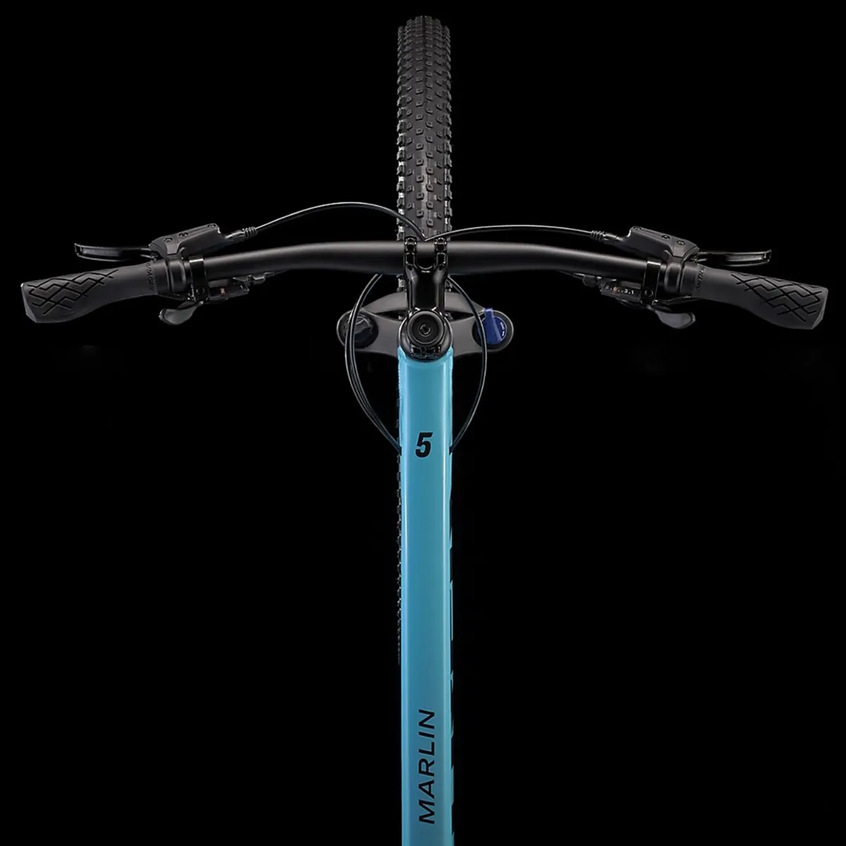 Bicicleta MTB Trek Marlin 5 Celeste 2da Gen - Image 4