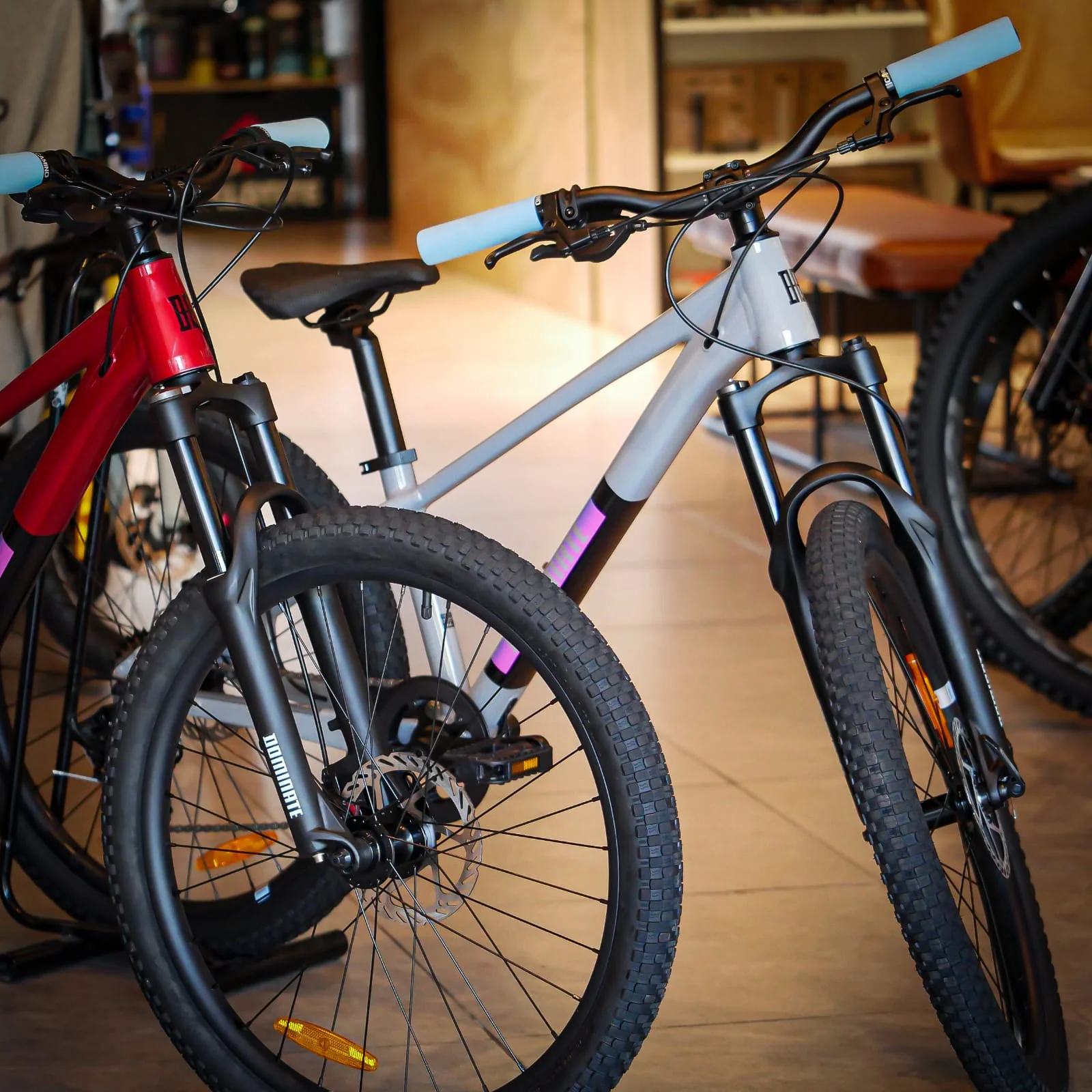 Bicicleta MTB Dominate Kids Aro 24" Grey - Image 4