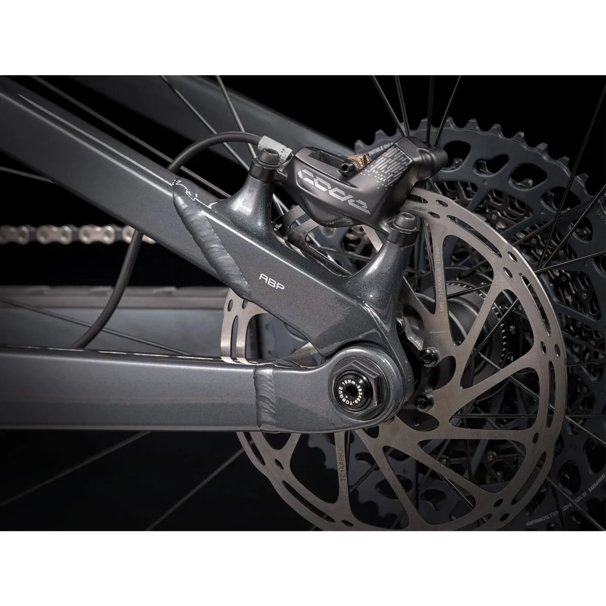 Bicicleta MTB Trek Slash 8 Gris 5ta Gen - Image 8