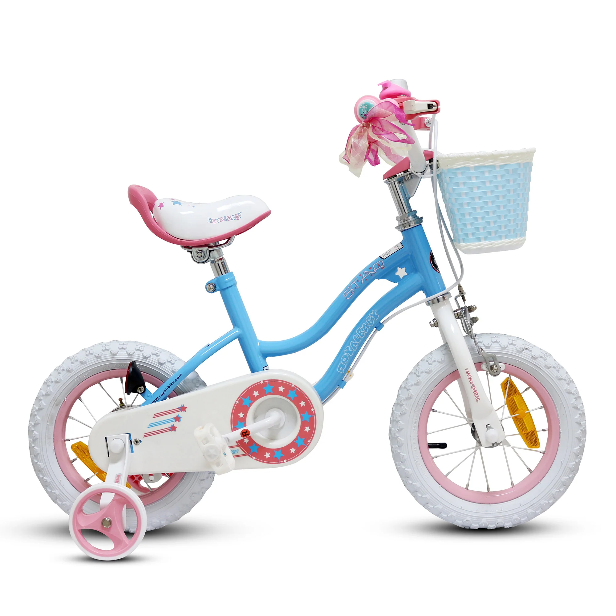 Bicicleta Niña Star aro 12 Azul Royal Baby