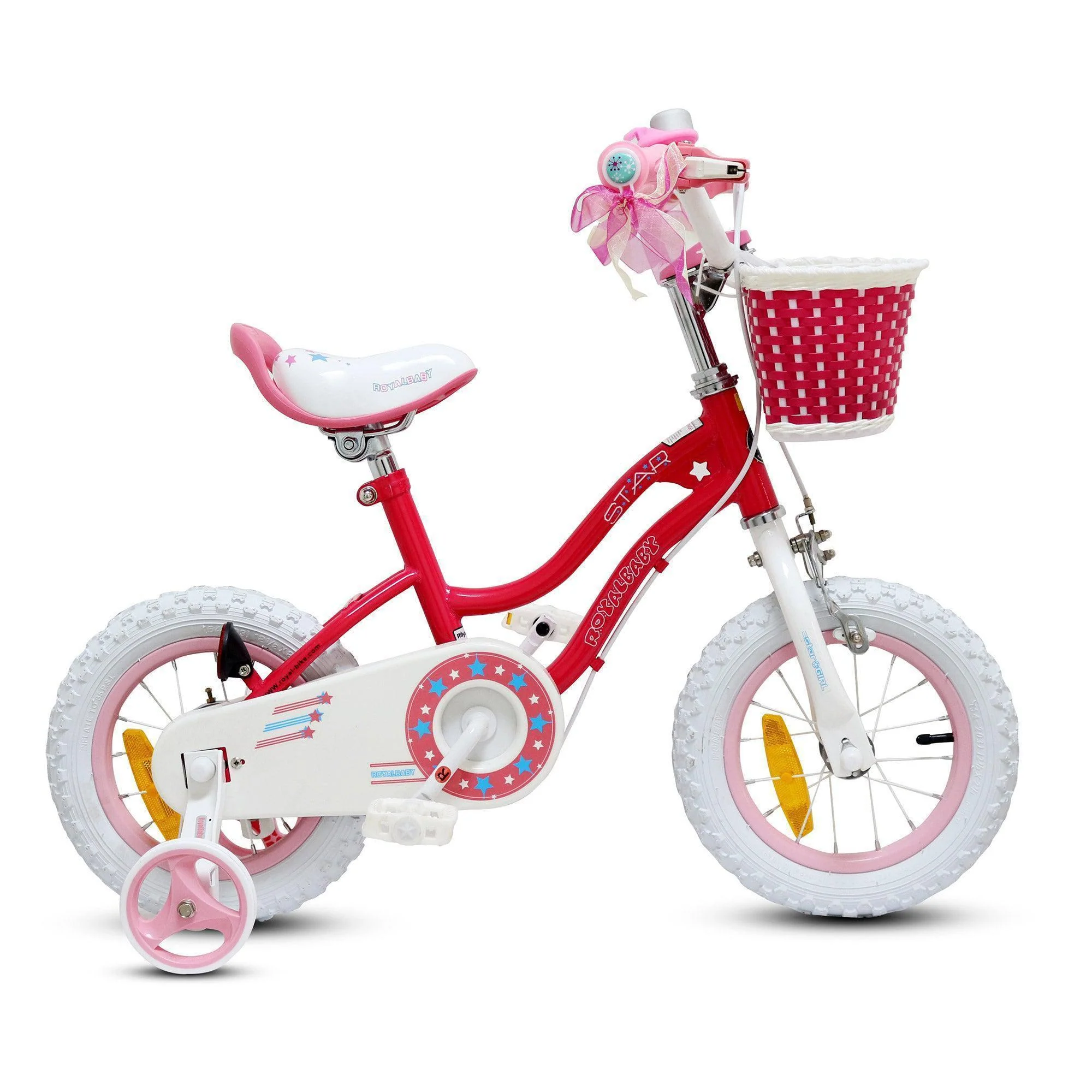 Bicicleta Niña Star aro 12 Rosa Royal Baby