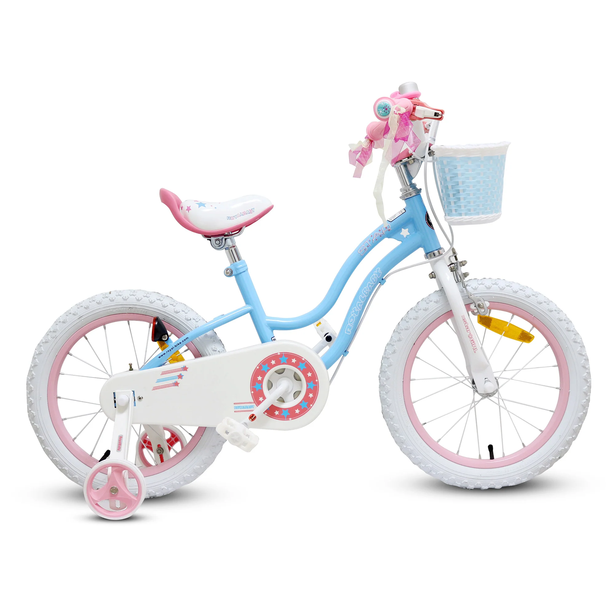 Bicicleta Niña Star aro 16 Azul Royal Baby