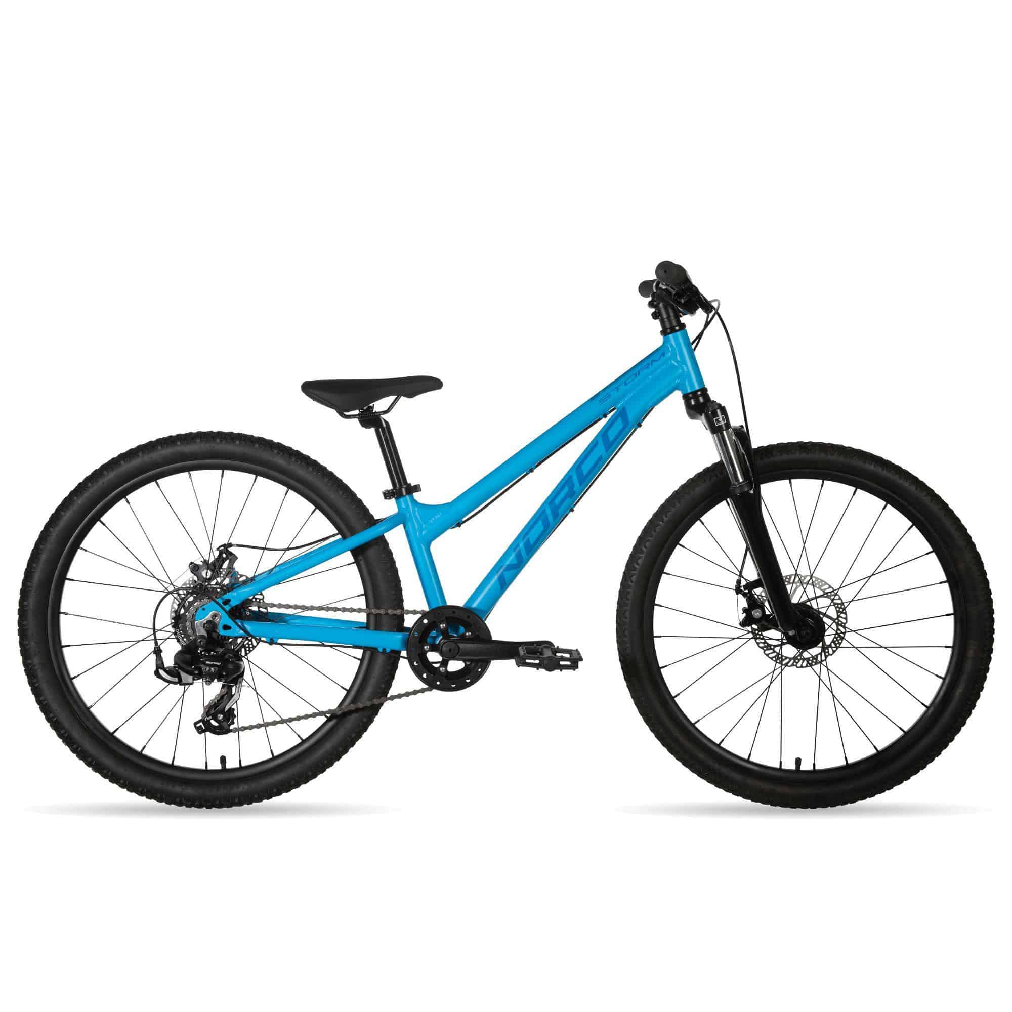 Bicicleta Niño Storm 4.1 Mountain 24" Celeste Norco