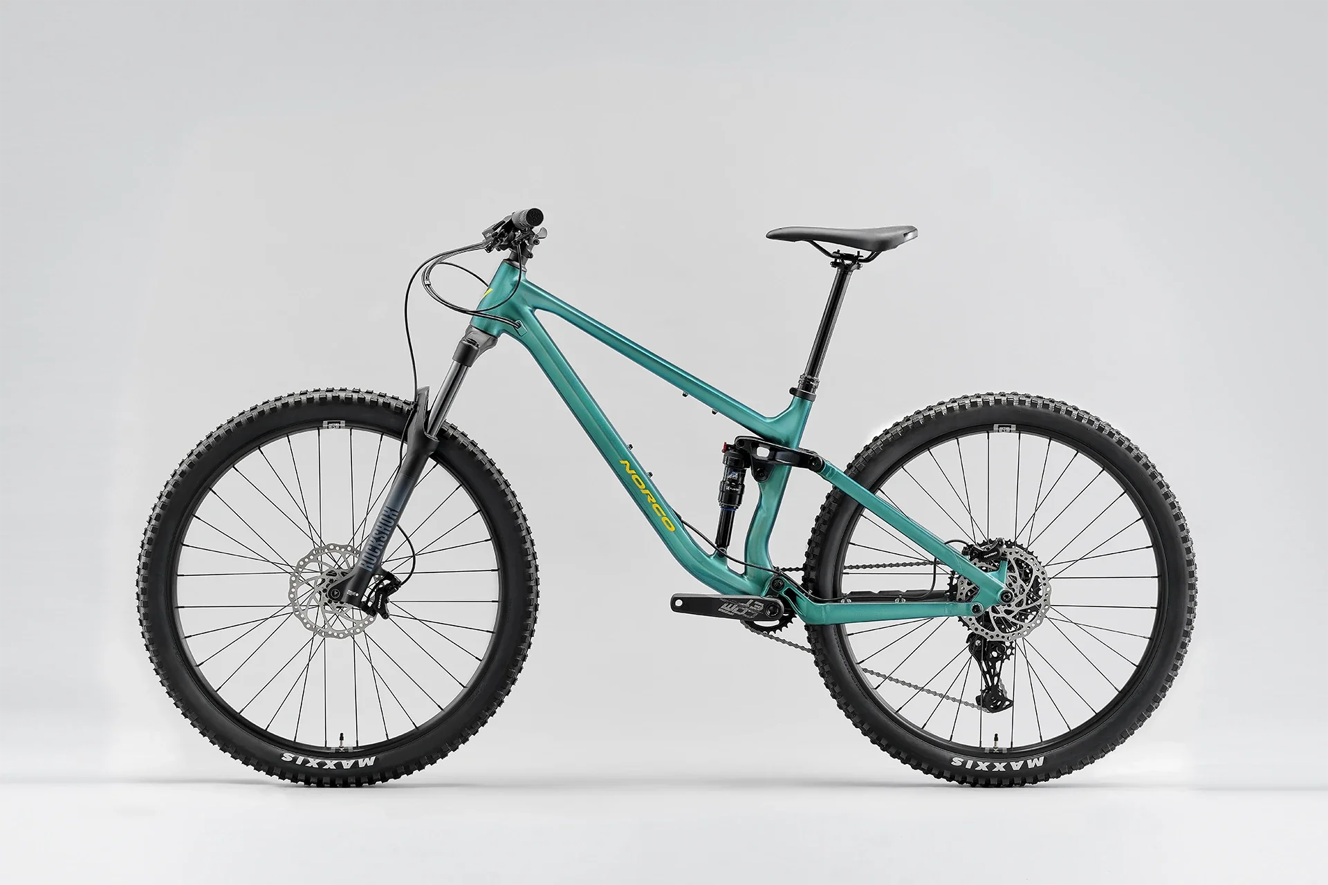Bicicleta Norco Fluid FS A3 Canadian Mint Green - Image 2