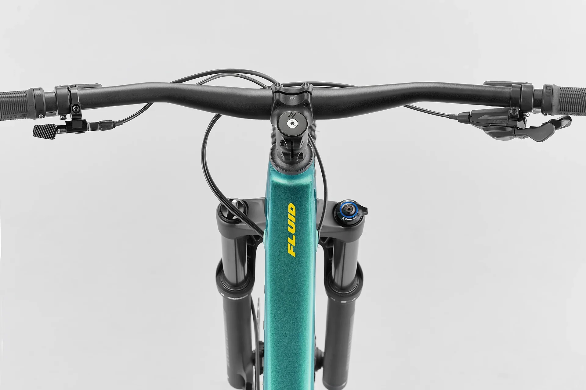 Bicicleta Norco Fluid FS A3 Canadian Mint Green - Image 4