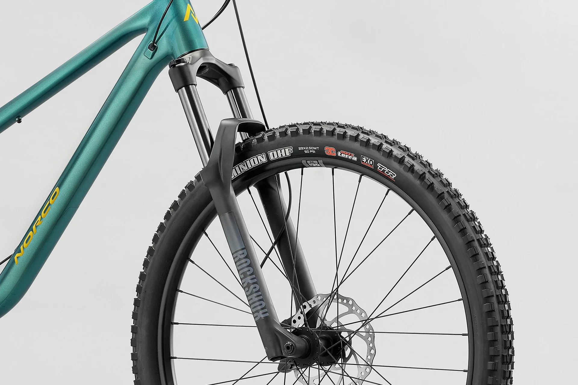 Bicicleta Norco Fluid FS A3 Canadian Mint Green - Image 5