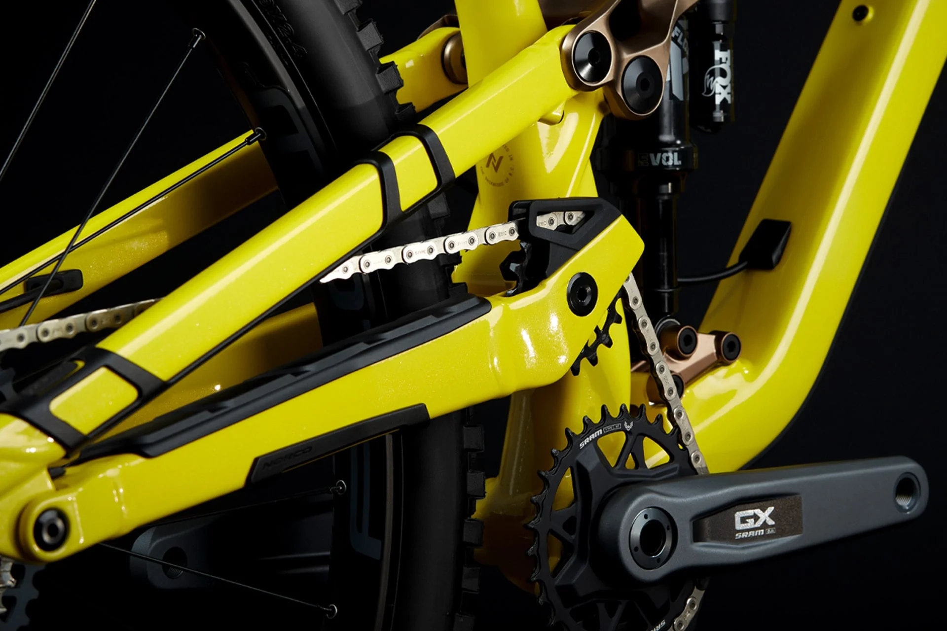 Bicicleta Enduro Norco Optic A1 Aro 29 Amarillo - Image 15