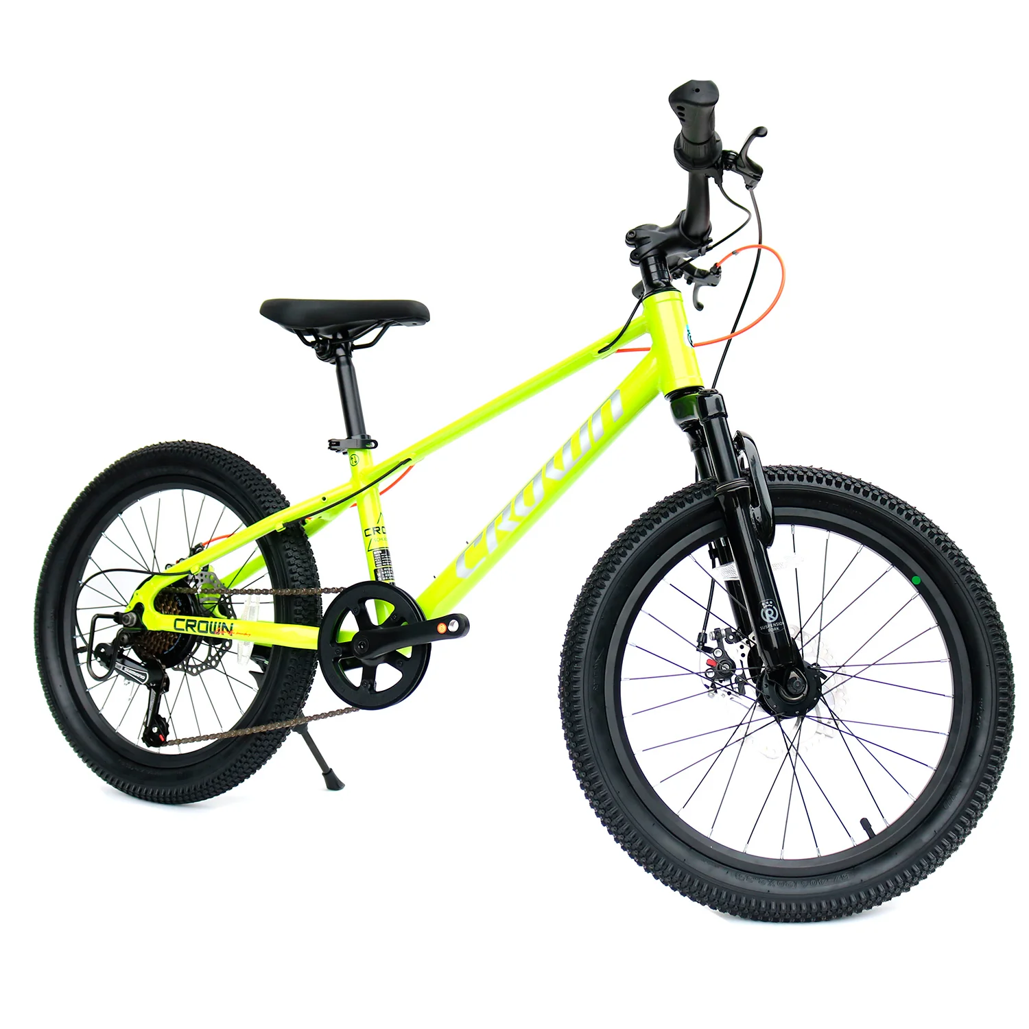 Bicicleta Royal Baby Crown MTB JR 7V 20" Aluminio Verde - Image 2