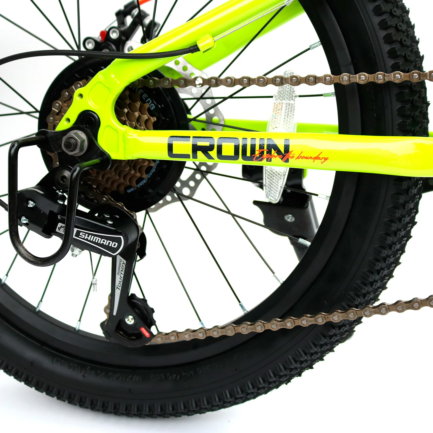 Bicicleta Royal Baby Crown MTB JR 7V 20" Aluminio Verde - Image 4