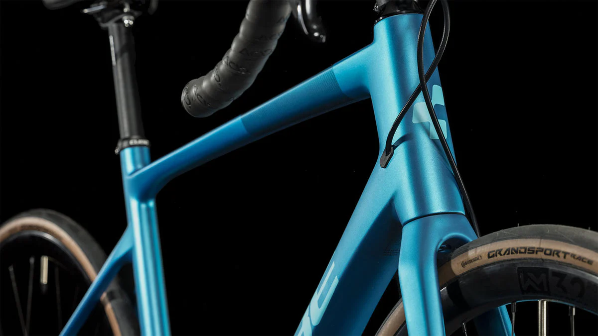 Bicicleta Cube Ruta Attain GTC SLX Azul Aro 700c - Image 2