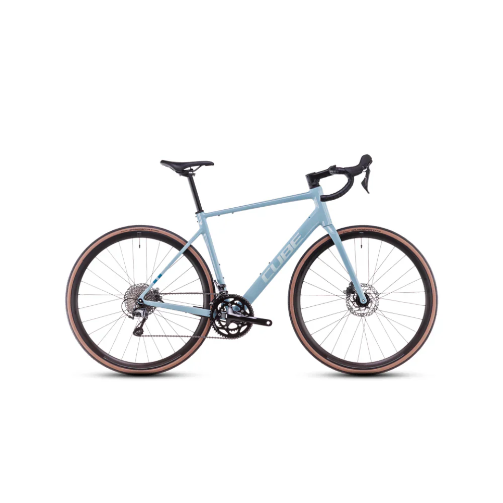 Bicicleta Ruta Cube Attain Race Tealgrey´n´Ice