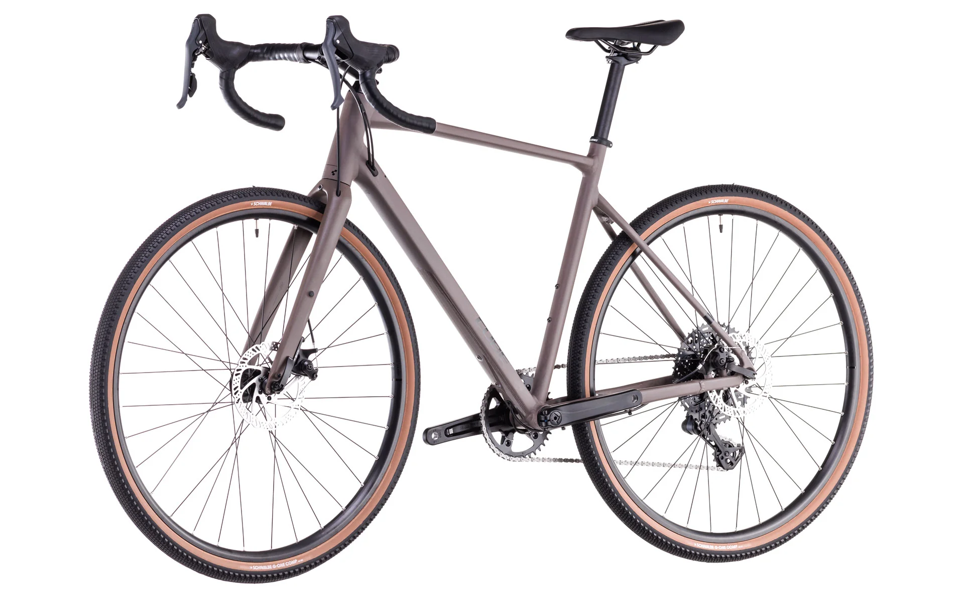 Bicicleta Ruta Cube Nuroad ONE Cedar'n'Black - Image 4