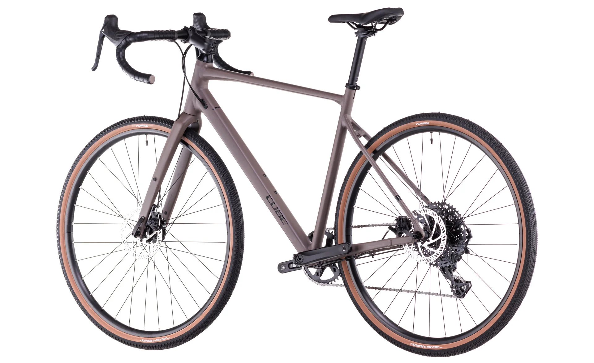 Bicicleta Ruta Cube Nuroad ONE Cedar'n'Black - Image 5