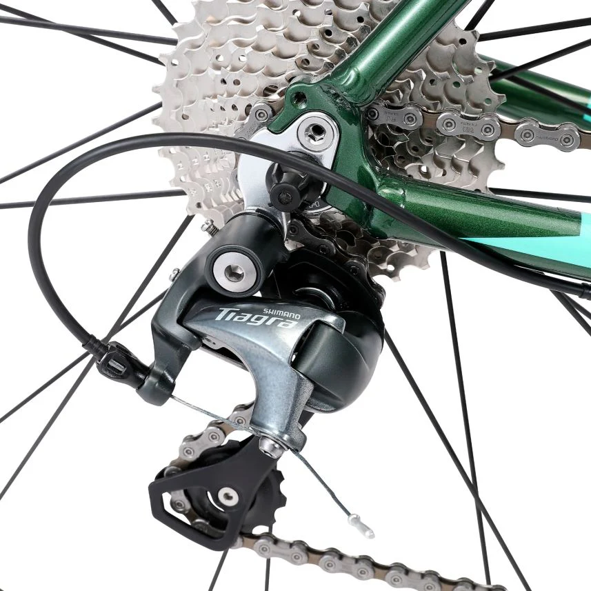 Bicicleta Ruta Oxford Starlight 5 Aro 700 Verde - Image 4