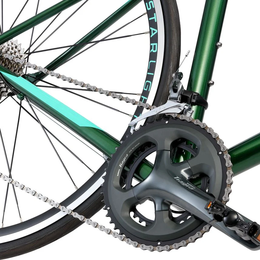 Bicicleta Ruta Oxford Starlight 5 Aro 700 Verde - Image 5