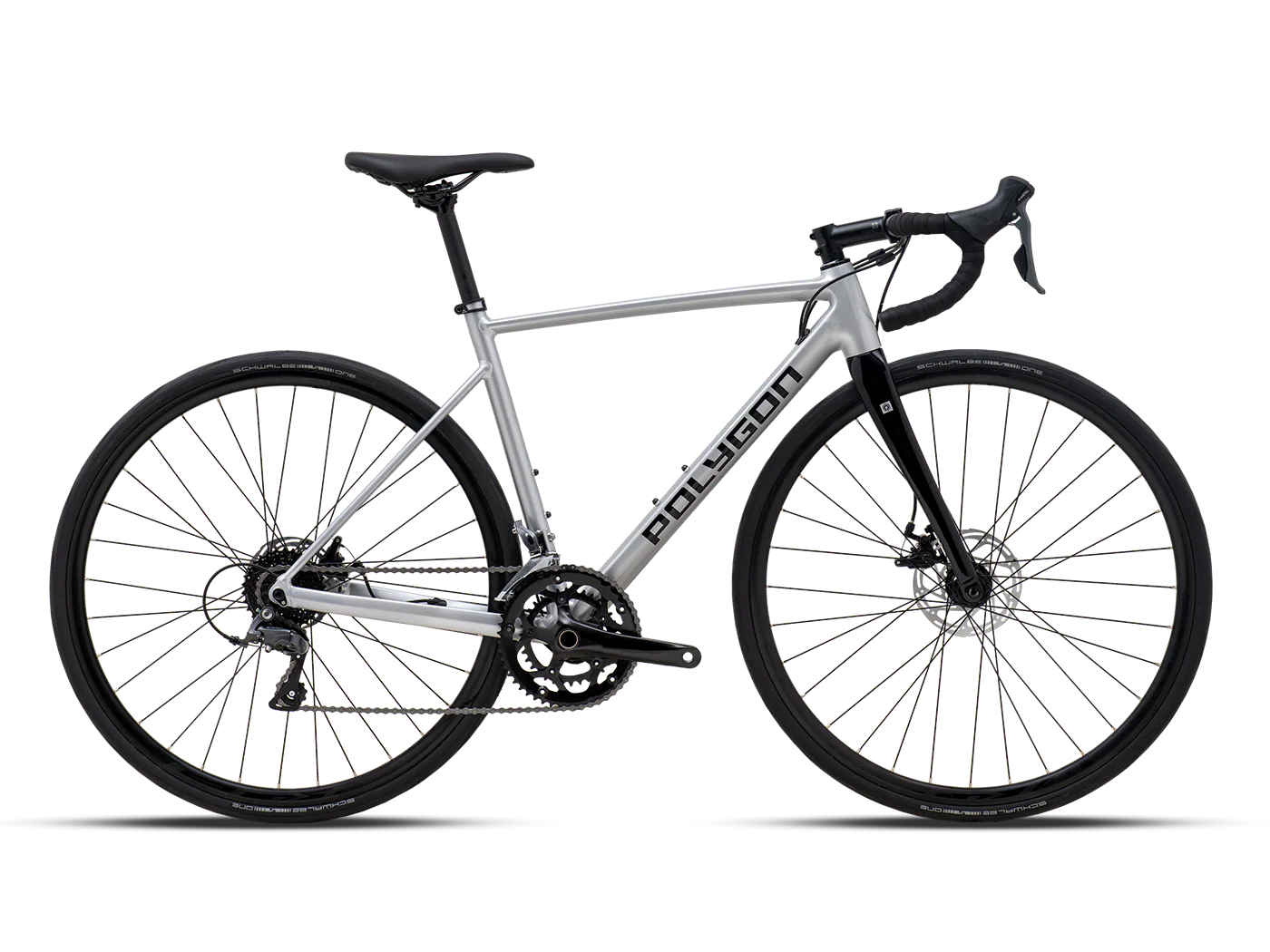 Bicicleta Ruta Polygon Strattos S2D Silver