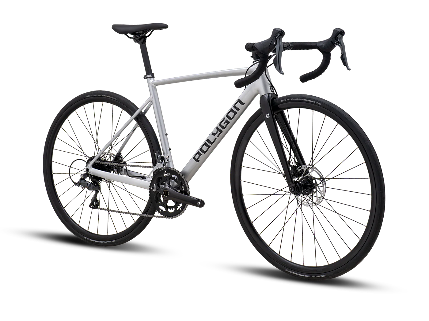 Bicicleta Ruta Polygon Strattos S2D Silver - Image 2