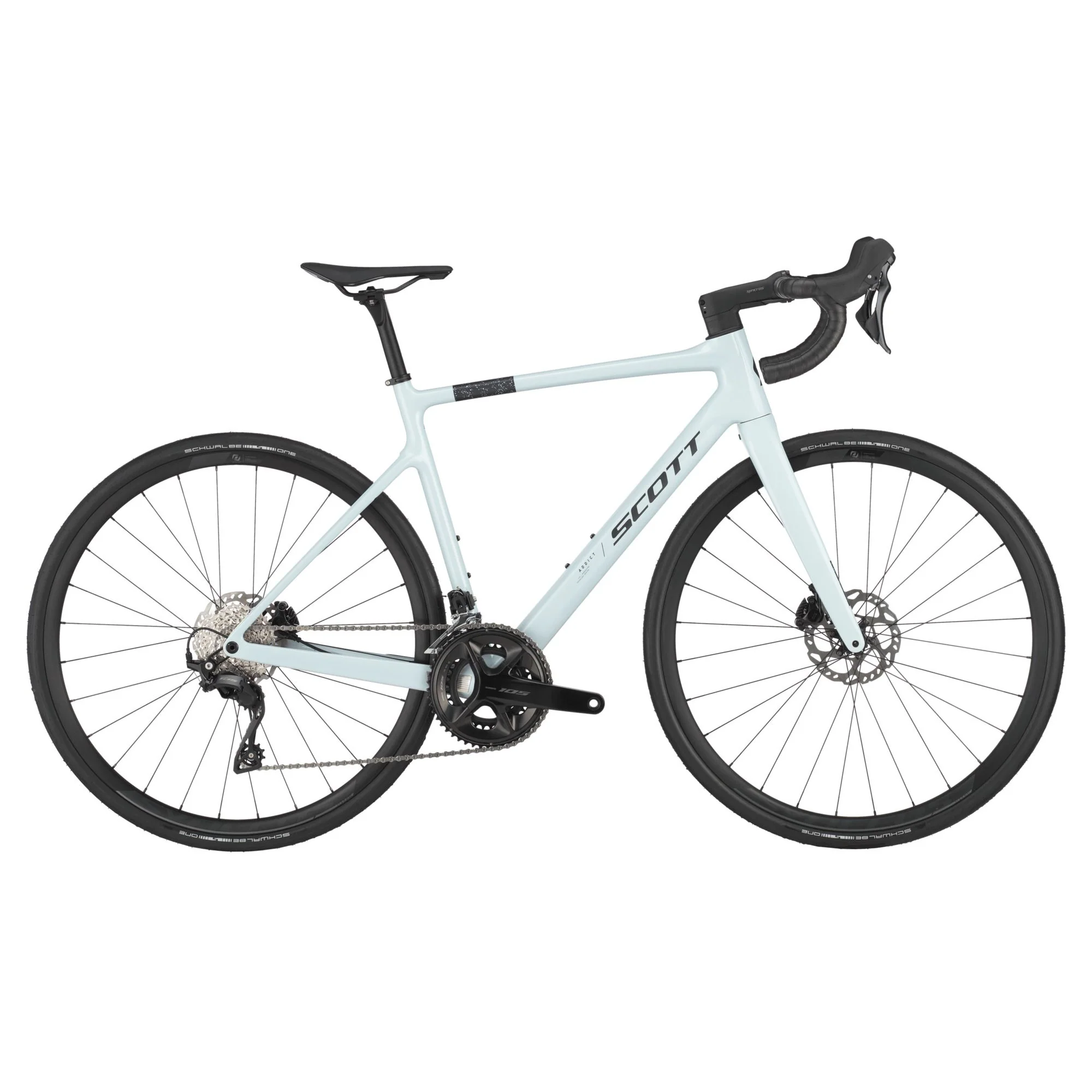 Bicicleta Ruta Scott Addict 50 Mineral Grey Shimano 105