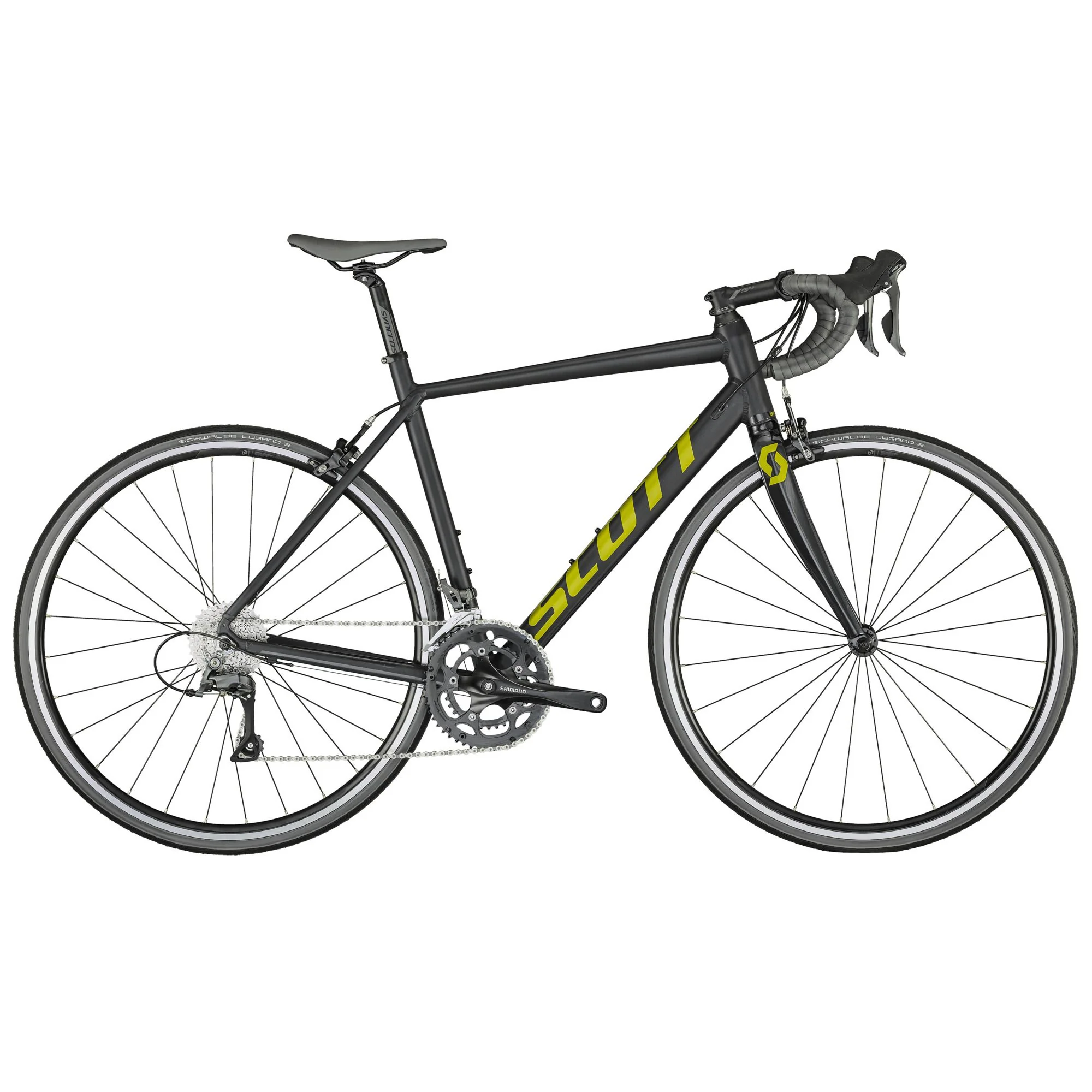 Bicicleta Scott Speedster 40  Negro-Amarillo