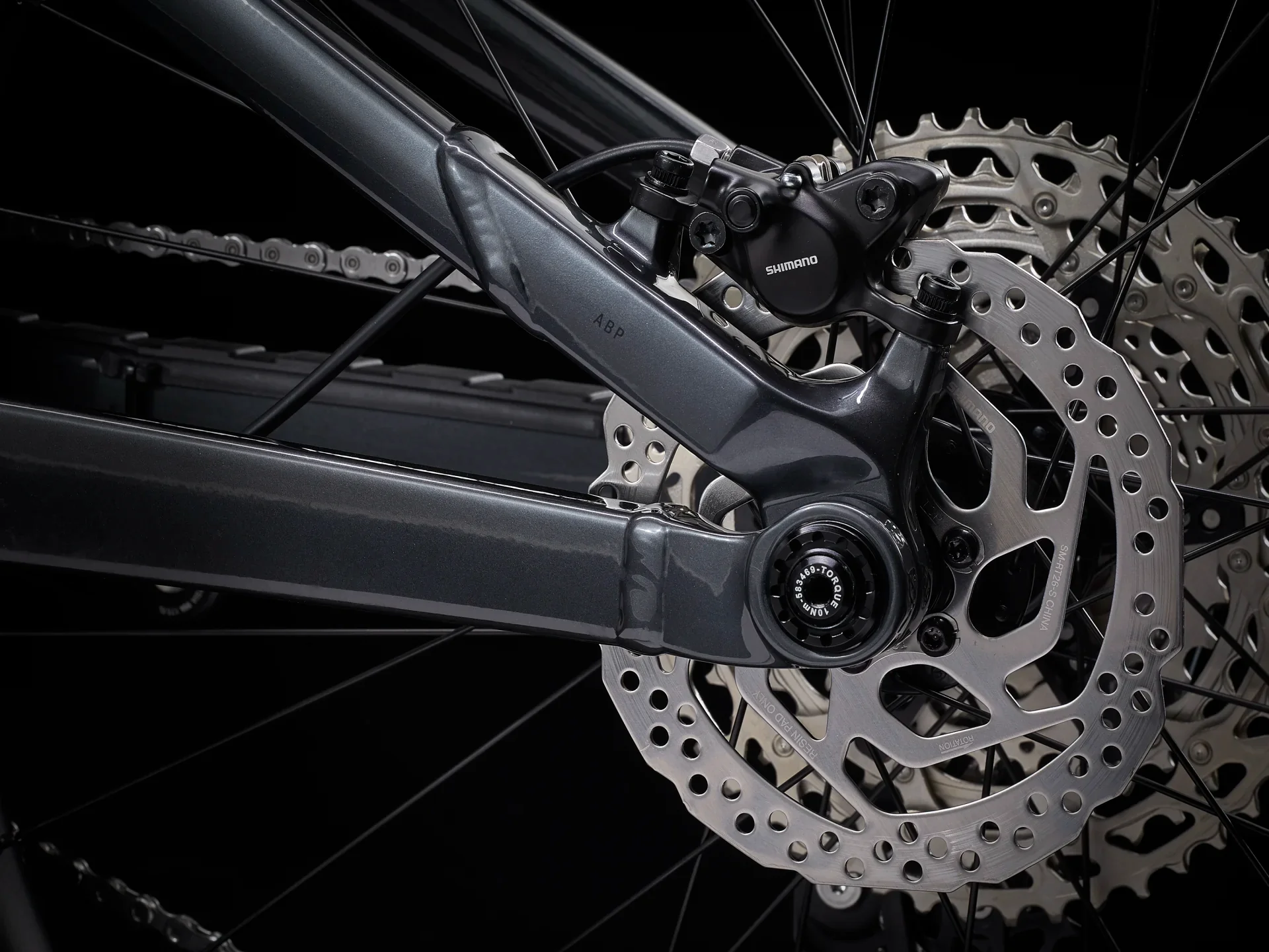 Bicicleta Enduro Trek Top Fuel 5 Deore Gris - Image 8