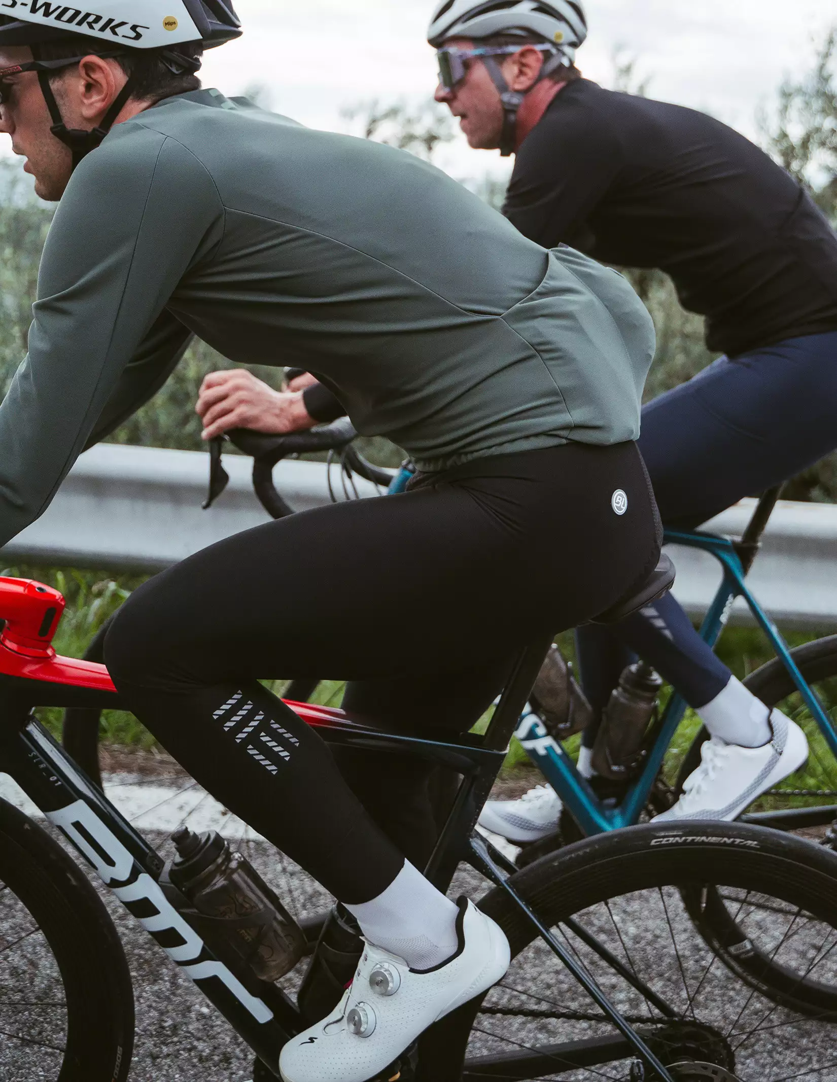 Bicycle Line Calza Bib Largo de Lluvia Normandia S4 Negro - Image 3
