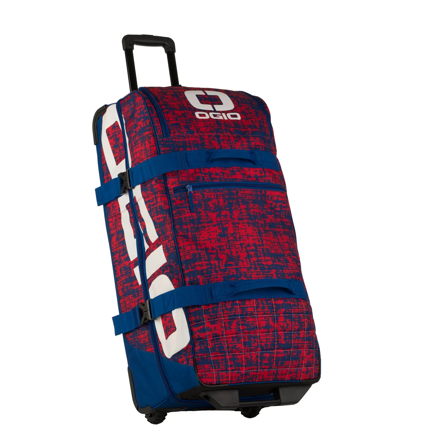 Bolso de Viaje Ogio Trucker Chaos Rojo Azul - Image 5